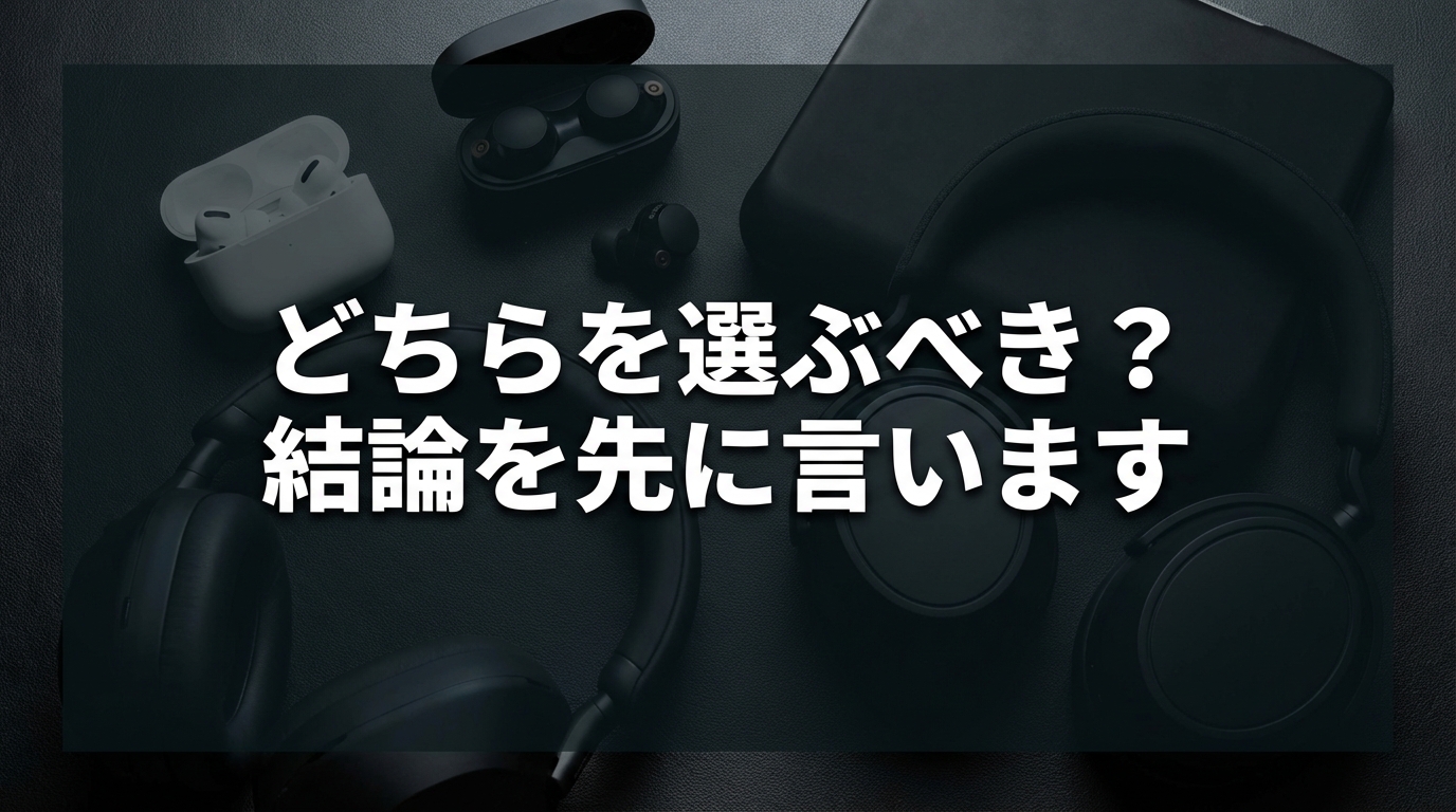 どちらを選ぶべき?結論を先に言います