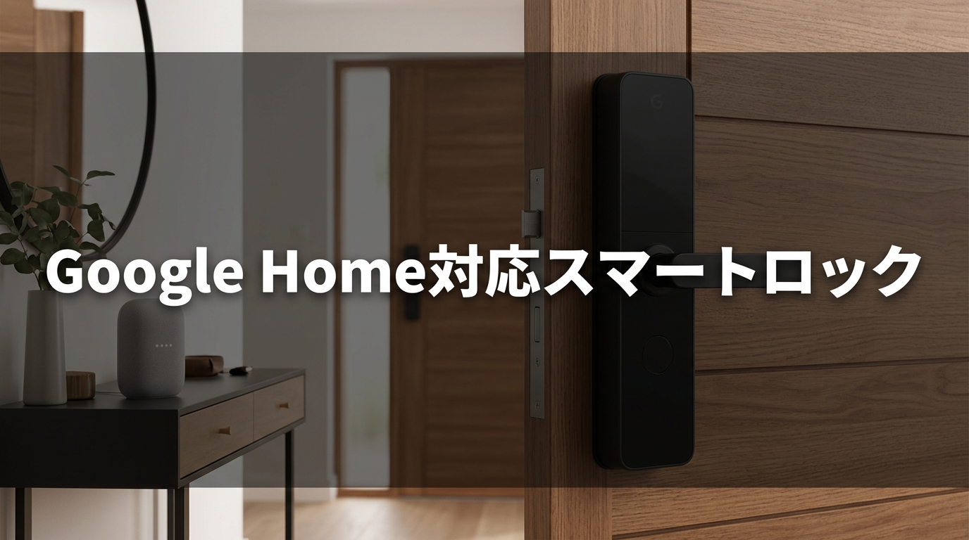 Google Home対応スマートロック