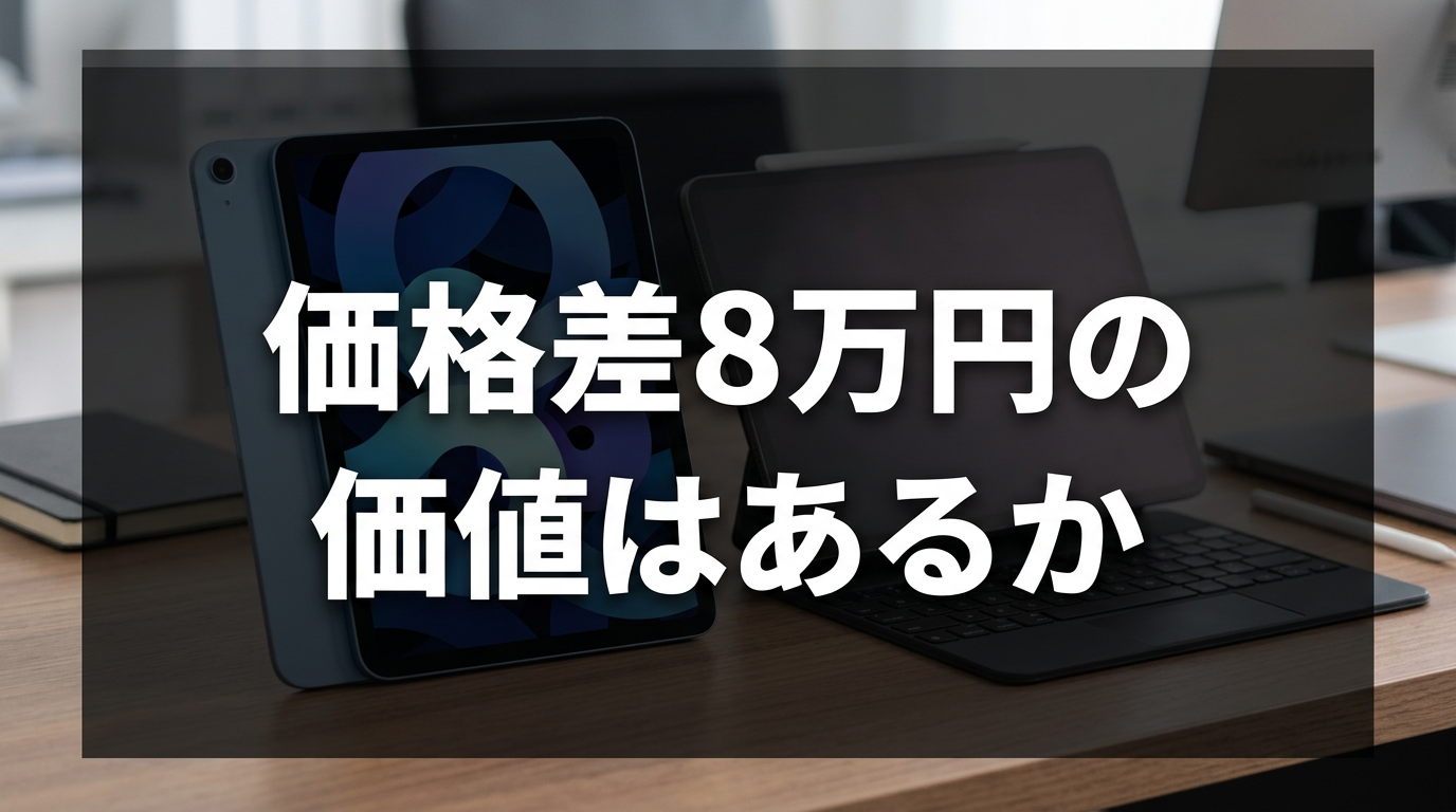 価格差8万円の価値はあるか