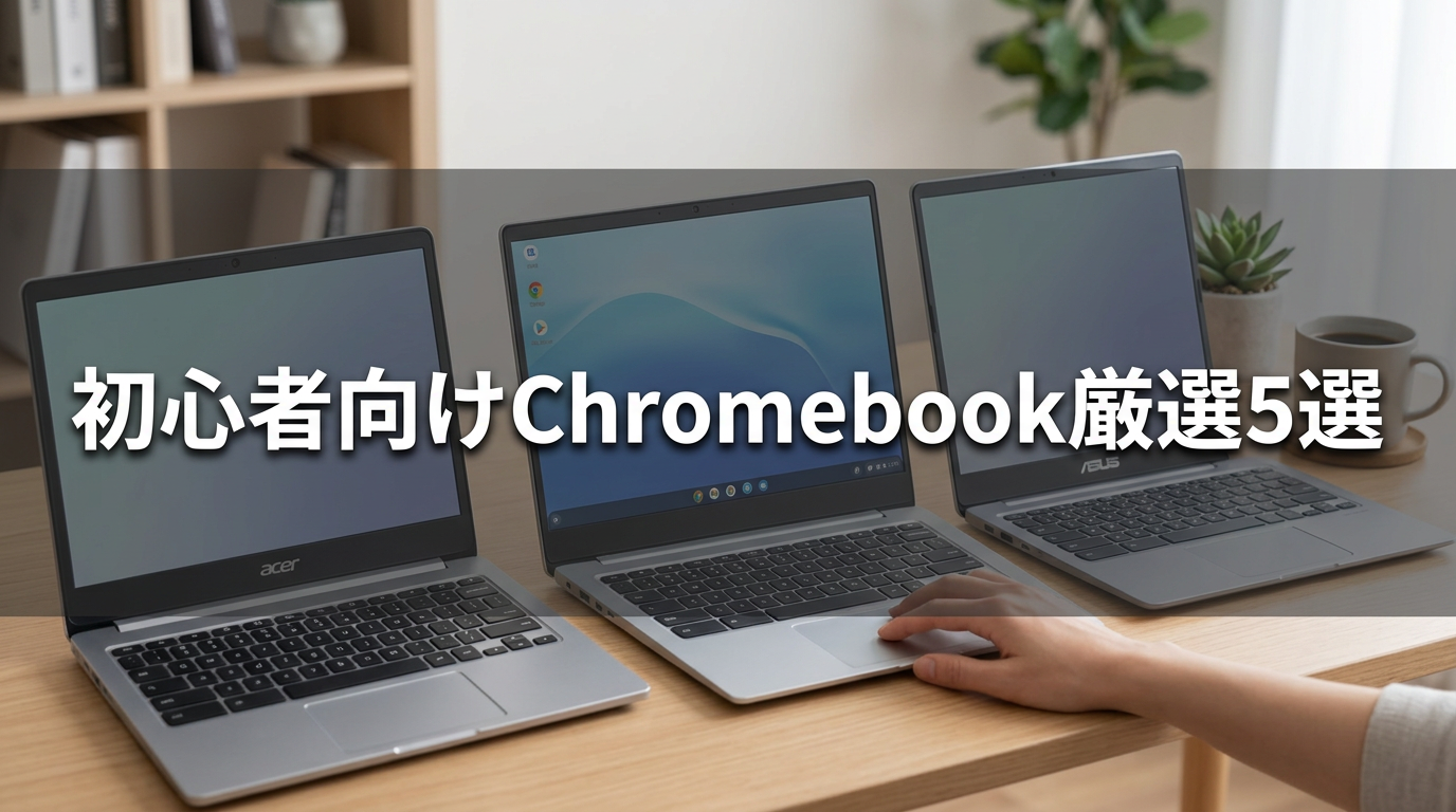 初心者向けChromebook厳選5選
