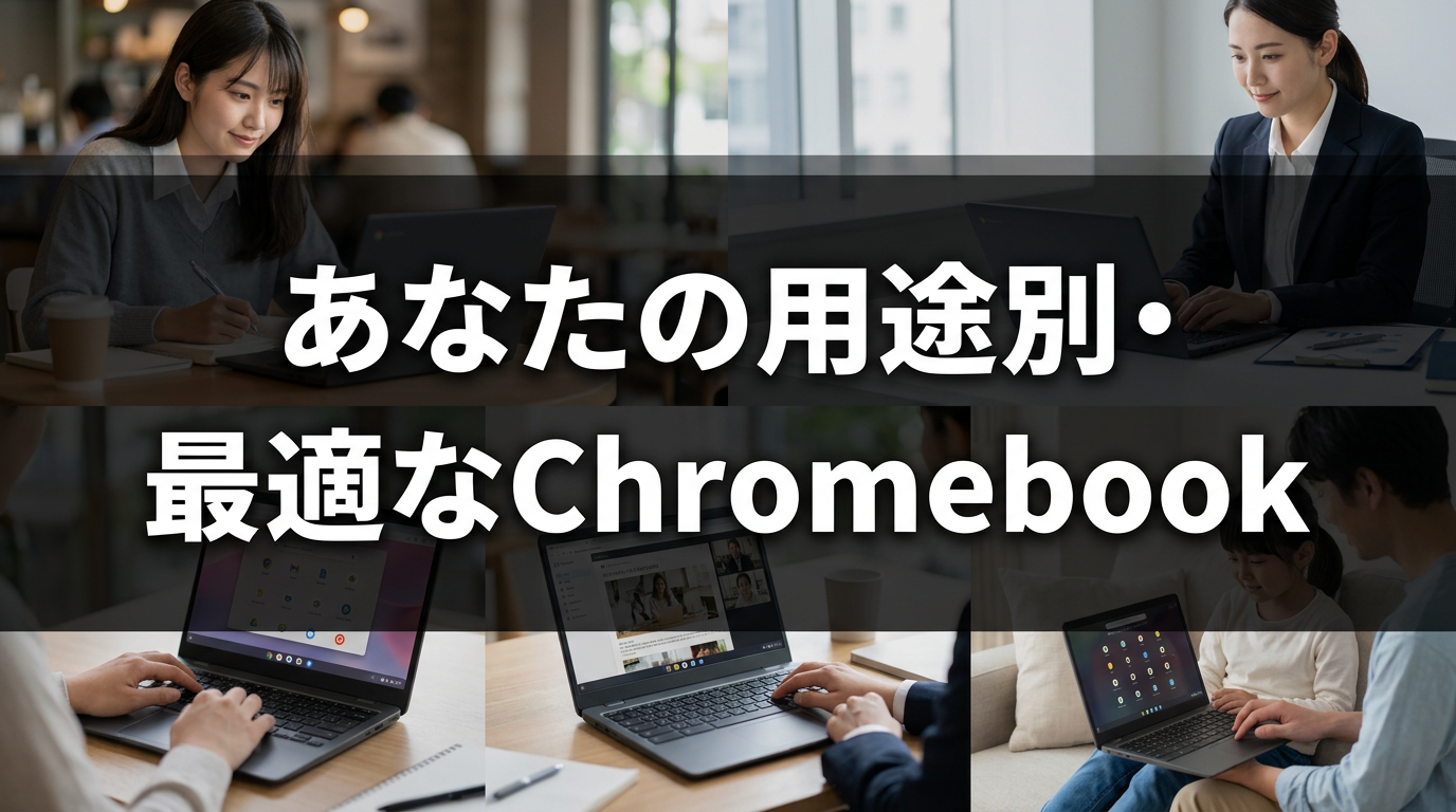 あなたの用途別・最適なChromebook