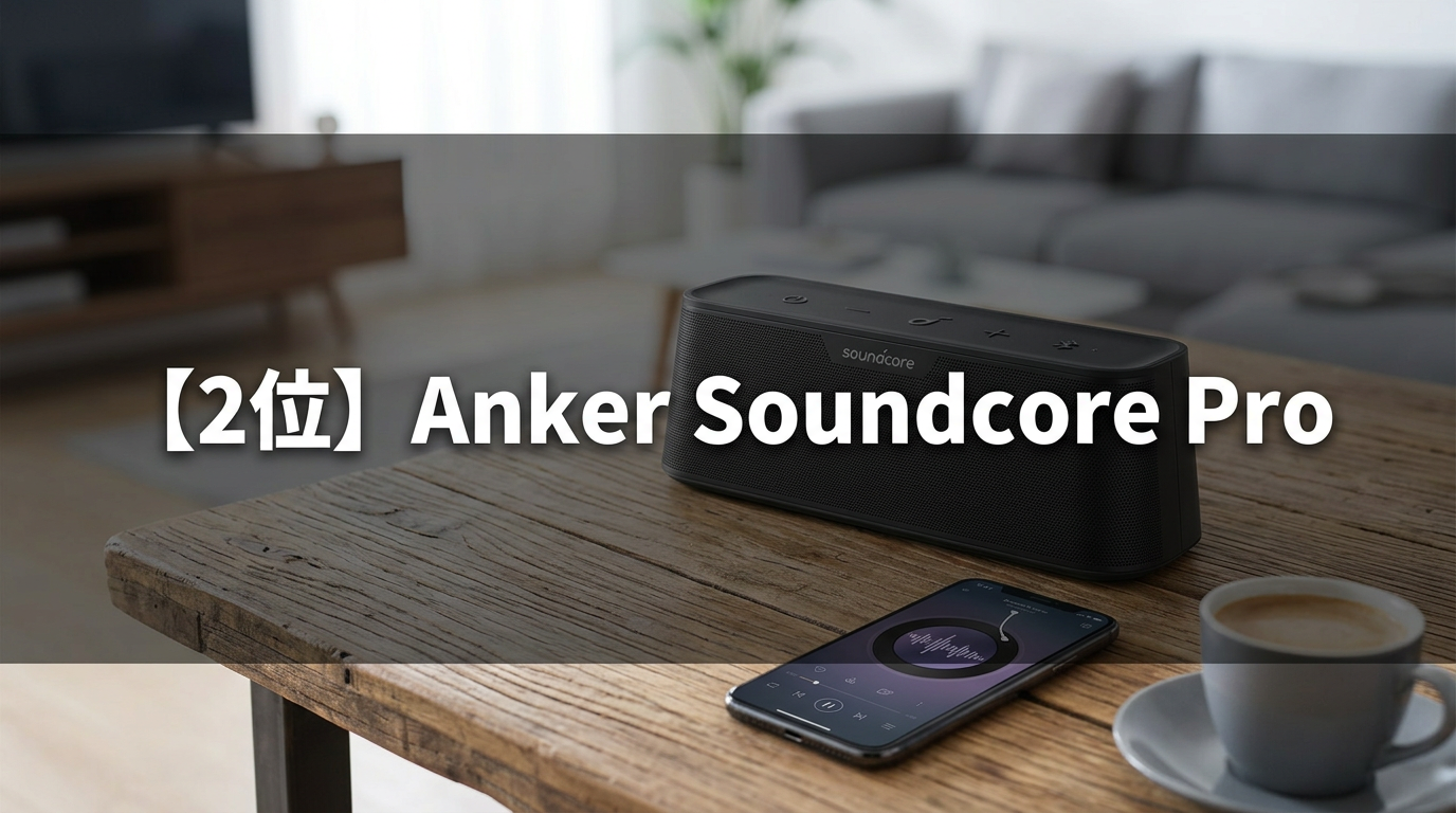 【2位】Anker Soundcore Pro